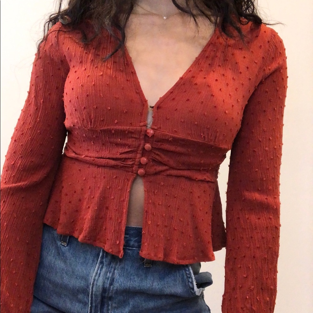 Cropped Blouse - Picture 2 of 9